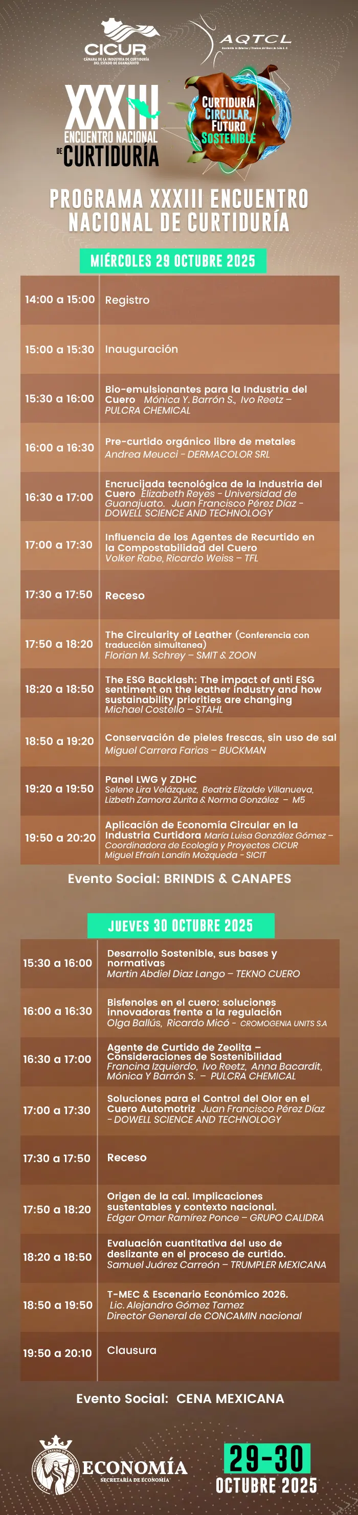 Encuentro Nacional de Curtiduria 2025 León Guanajuato